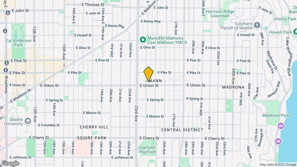2400 E Union St Map and Location Details