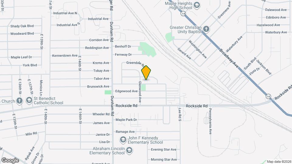 15717 Northwood Ave Map and Location Details