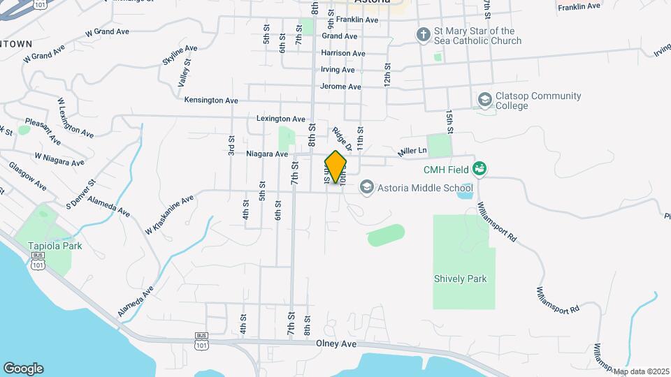 920 Klaskanine Ave Map and Location Details