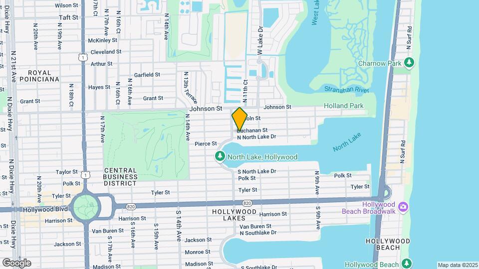 1141 N North Lake Dr Map and Location Details