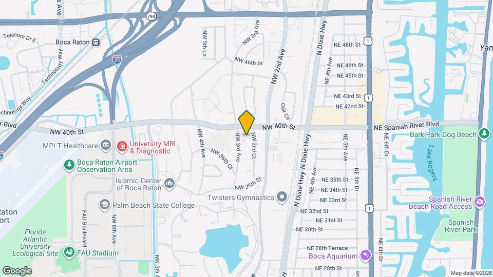 536 NW 39th St Map and Location Details