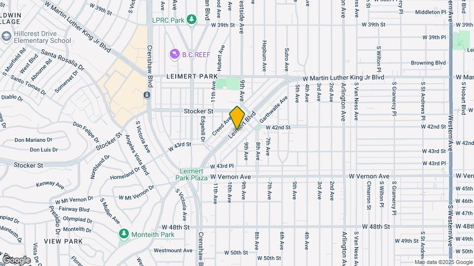 4254-4256 Leimert Blvd Map and Location Details