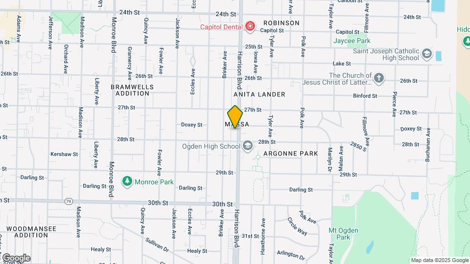 2761 Harrison Blvd, Unit A Map and Location Details