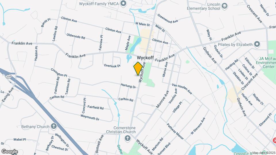 587 Wyckoff Ave Map and Location Details