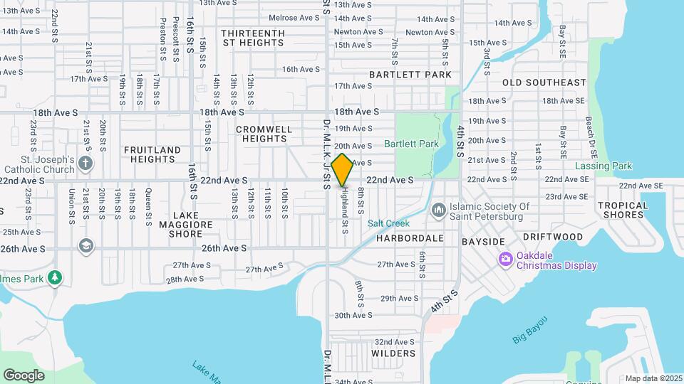 2219 Highland St S Map and Location Details