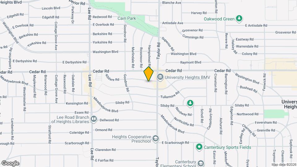 3412 Kildare Rd Map and Location Details