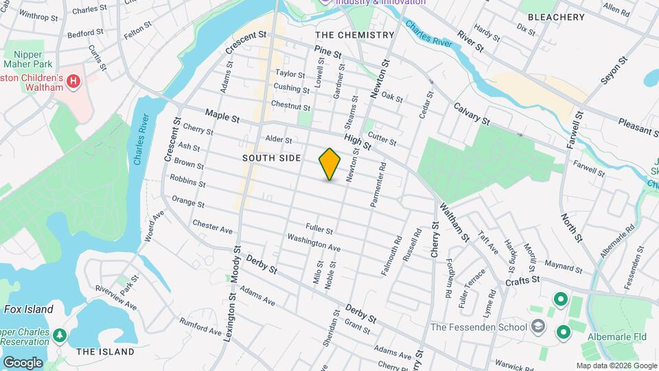 209 Ash St Map and Location Details