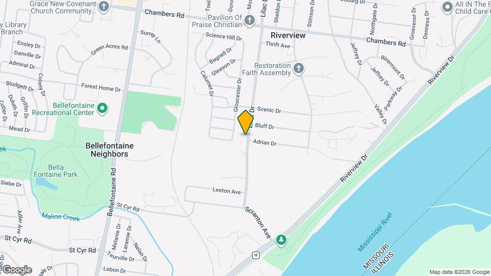 9727 Lilac Dr Mapa y Detalles de la Ubicación