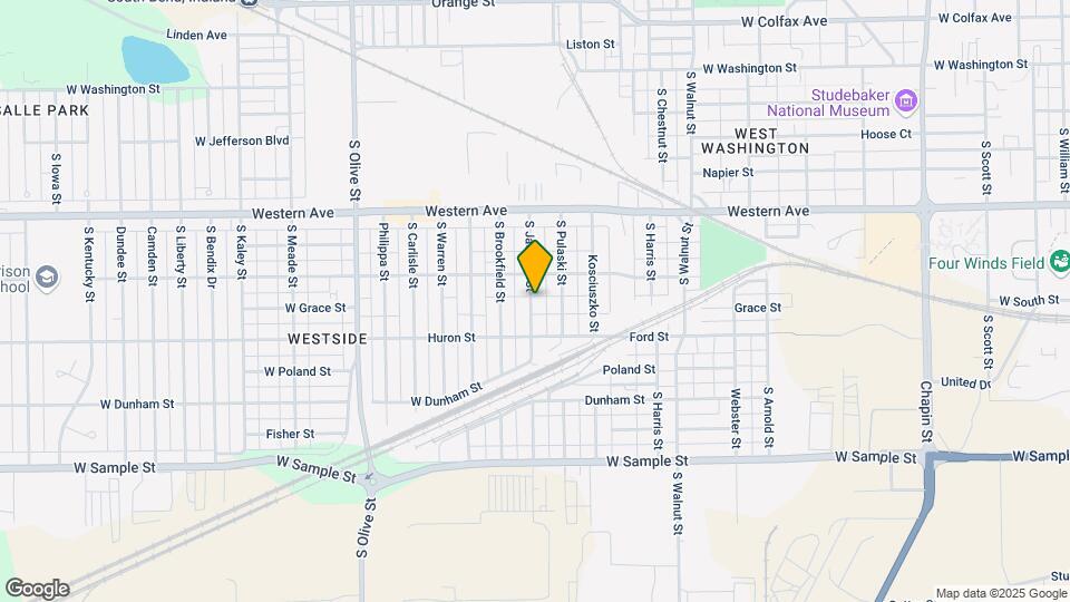 526 S Jackson St Map and Location Details
