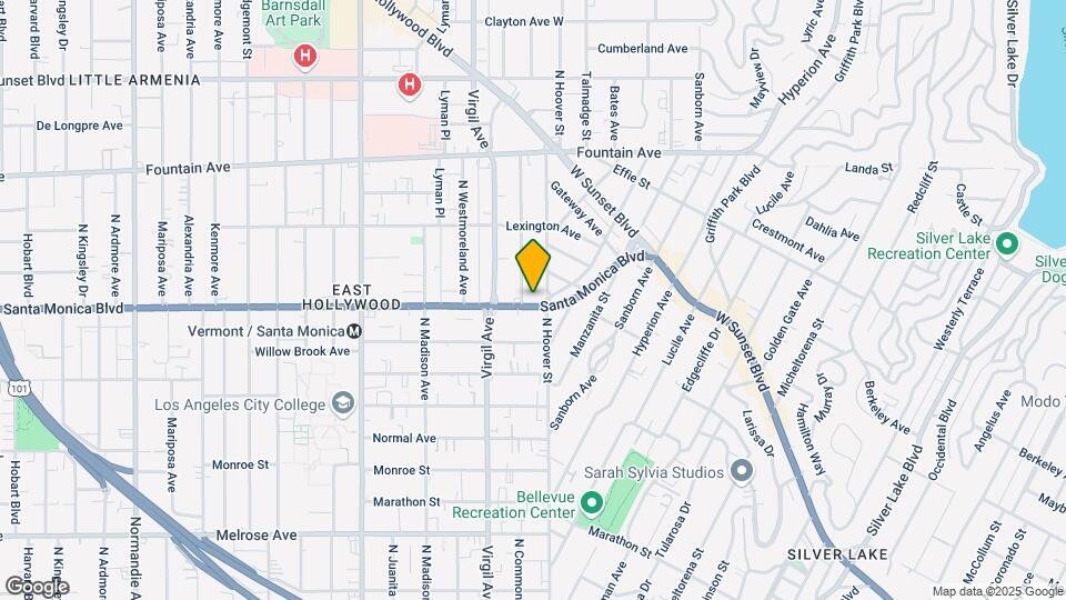 4415 Santa Monica Blvd Map and Location Details