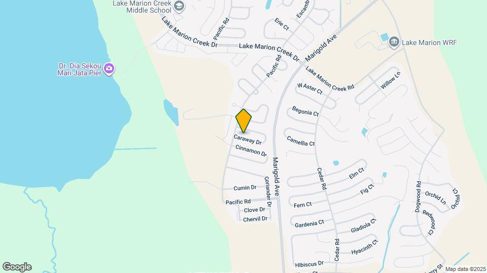 444 Caraway Dr Map and Location Details