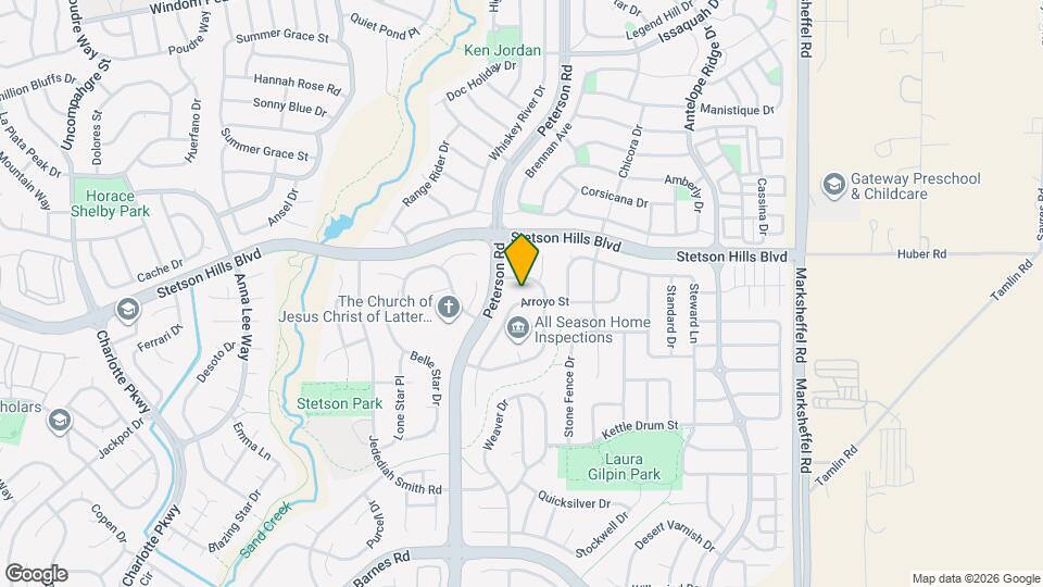 5372 Arroyo St Map and Location Details