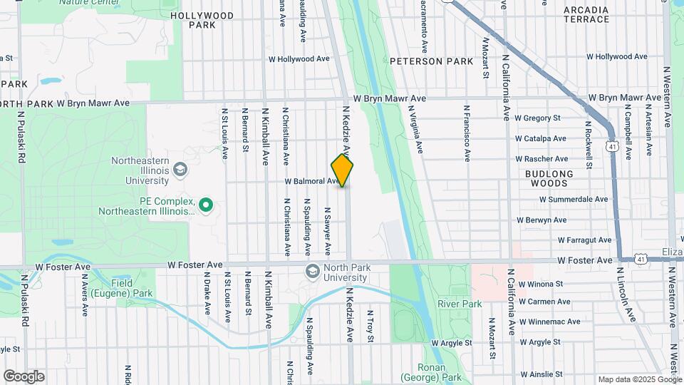 5342 N Kedzie Ave Map and Location Details