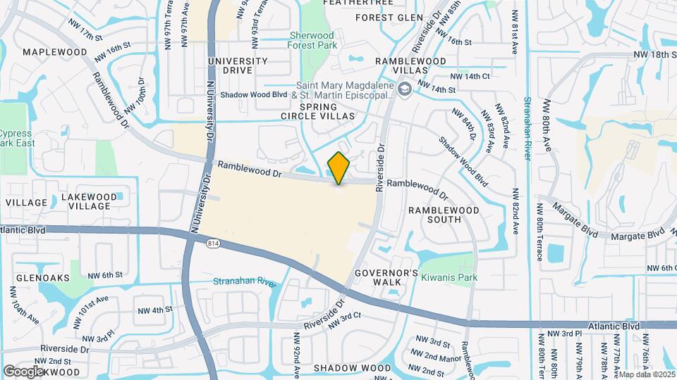 Metropolitan Coral Springs Map and Location Details