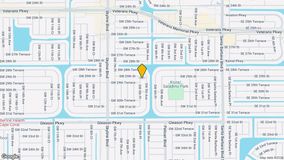 2919 SW 5th Pl Mapa y Detalles de la Ubicación