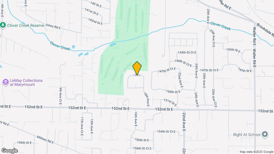 1620 148th St E Mapa y Detalles de la Ubicación