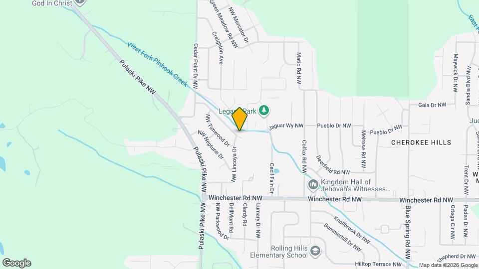 3729 NW Millbrae Dr Map and Location Details