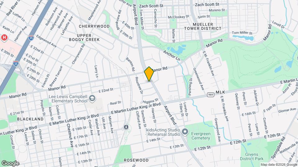 2945 Moss St Map and Location Details