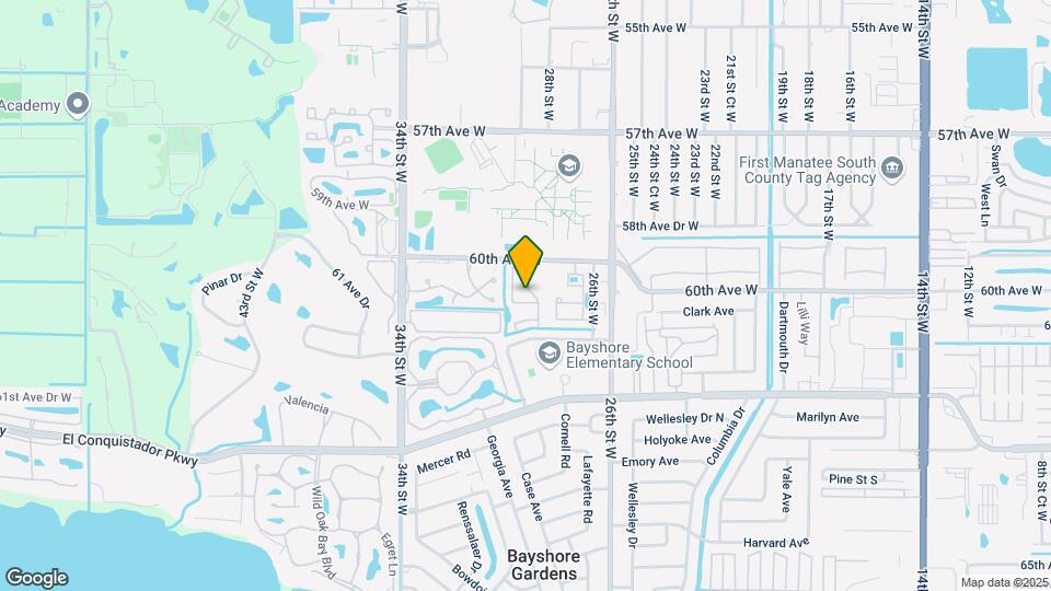 Bayshore Village Condominiums Map and Location Details