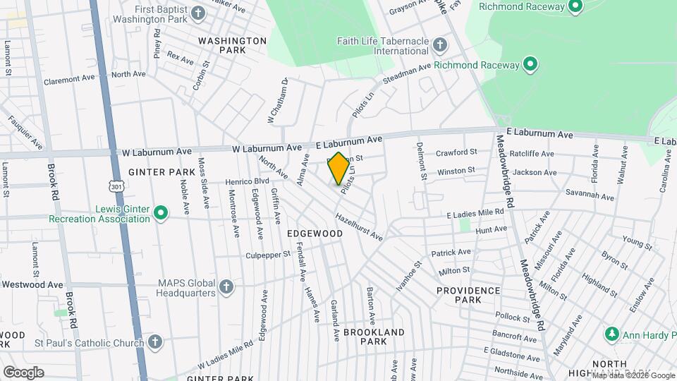 3600 Pilots Ln Map and Location Details