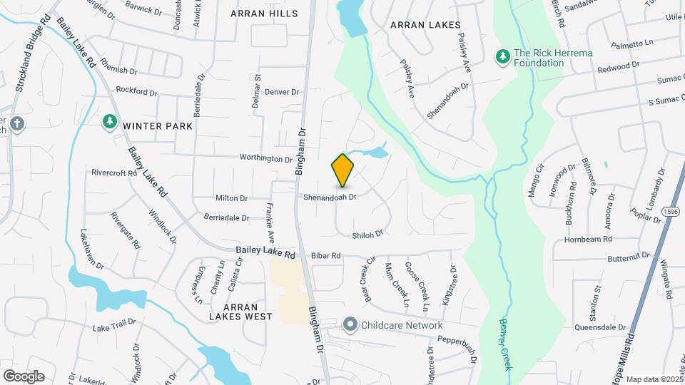 5812 Shenandoah Dr Map and Location Details