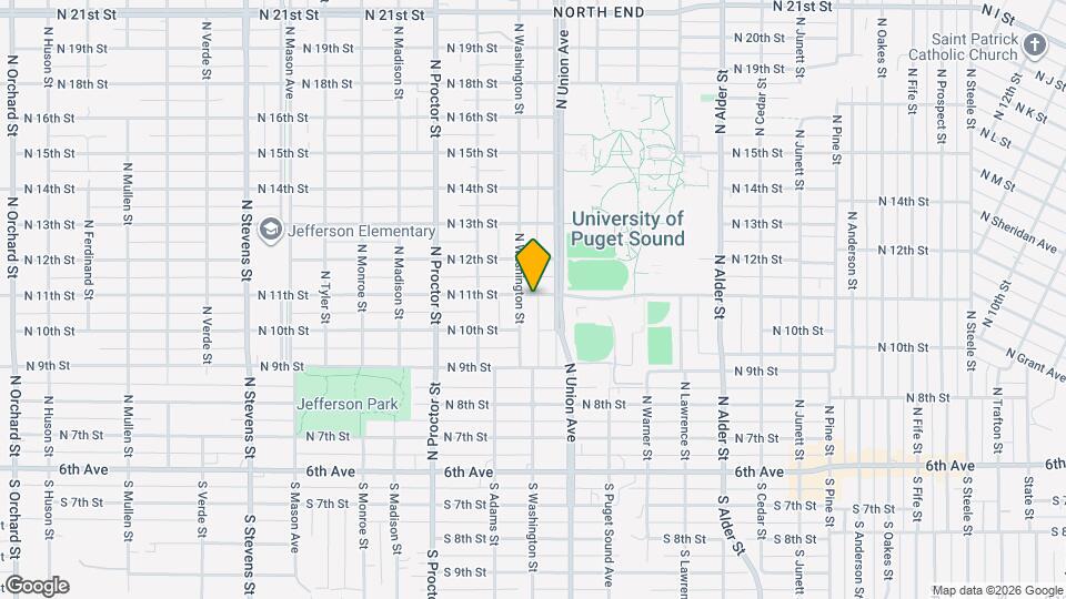 3616 N 11th St Map and Location Details