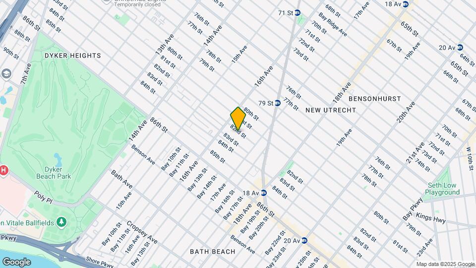 1646 82nd St Map and Location Details