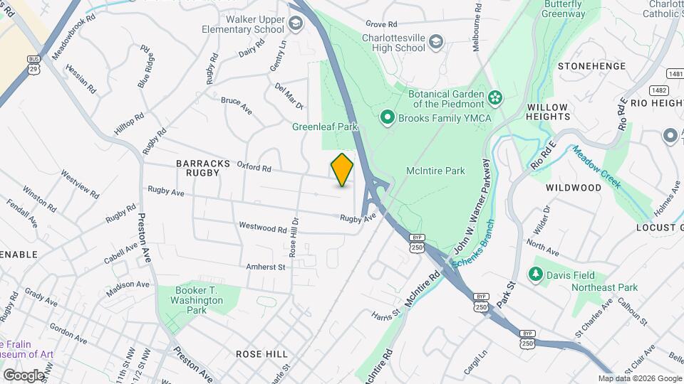 1407 Rutledge Ave Map and Location Details