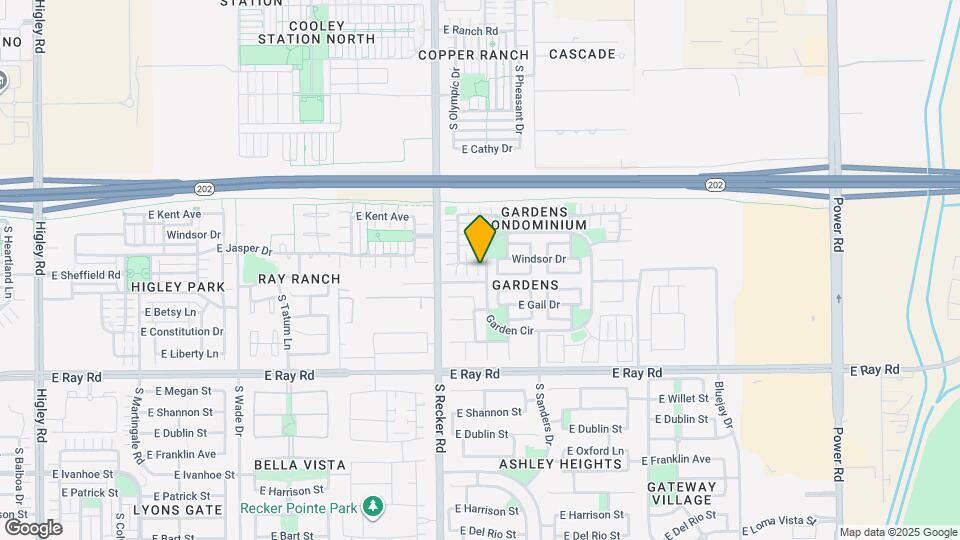 4081 E Windsor Dr Map and Location Details