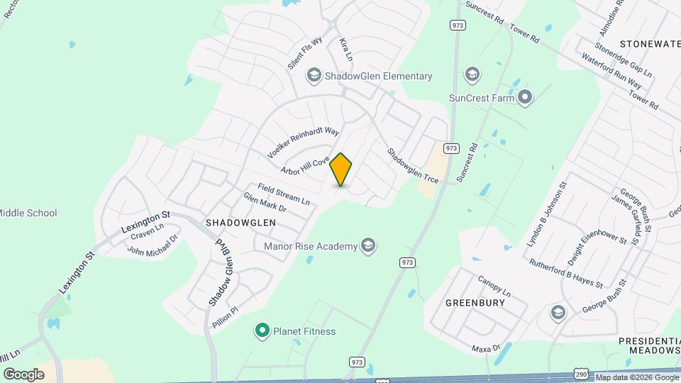 13500 Rosebud Isle Dr Map and Location Details