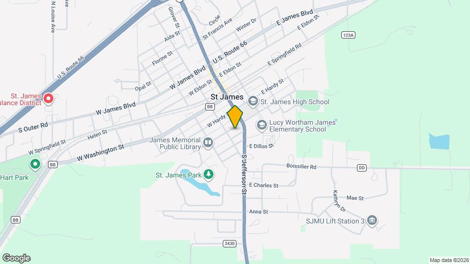 114 W Scioto St Map and Location Details