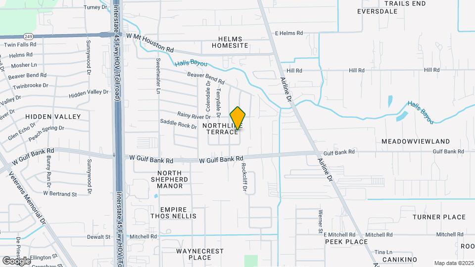 9119 Glenbury Dr Map and Location Details