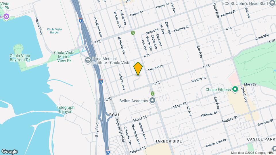 864 Riverlawn Ave Mapa y Detalles de la Ubicación