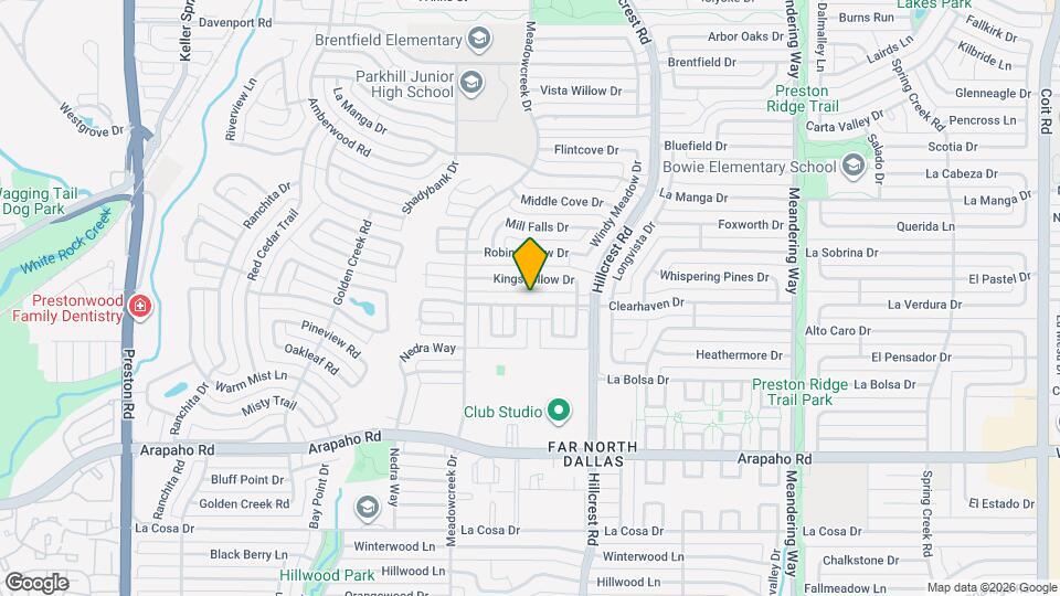 6915 Clearhaven Dr Map and Location Details