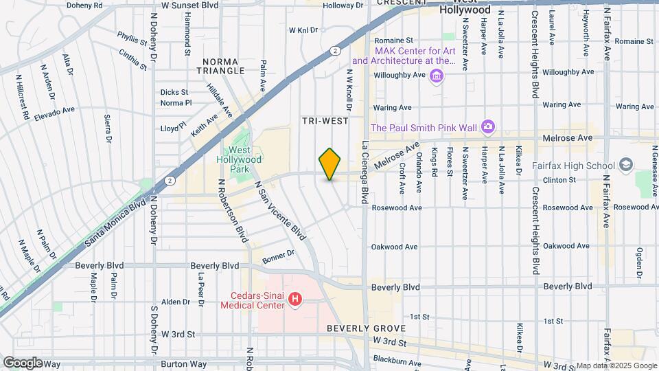 551 Westmount Dr Map and Location Details