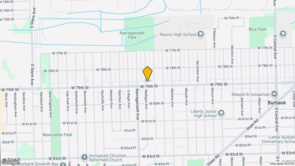 6320 W 79th St Map and Location Details