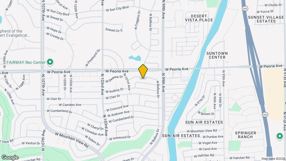 10002 W Tarrytown Ave Map and Location Details