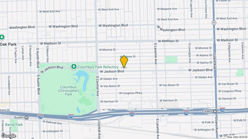 5422 W Jackson Blvd, Unit 2 Map and Location Details