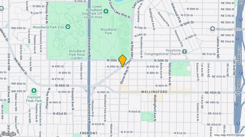 4850 Green Lake Way N Map and Location Details