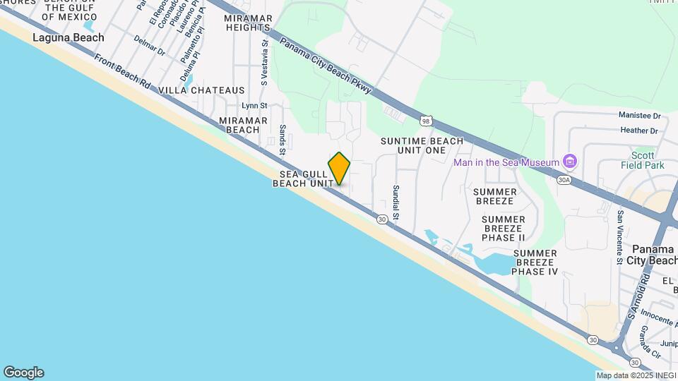 17642 Front Beach Rd Map and Location Details