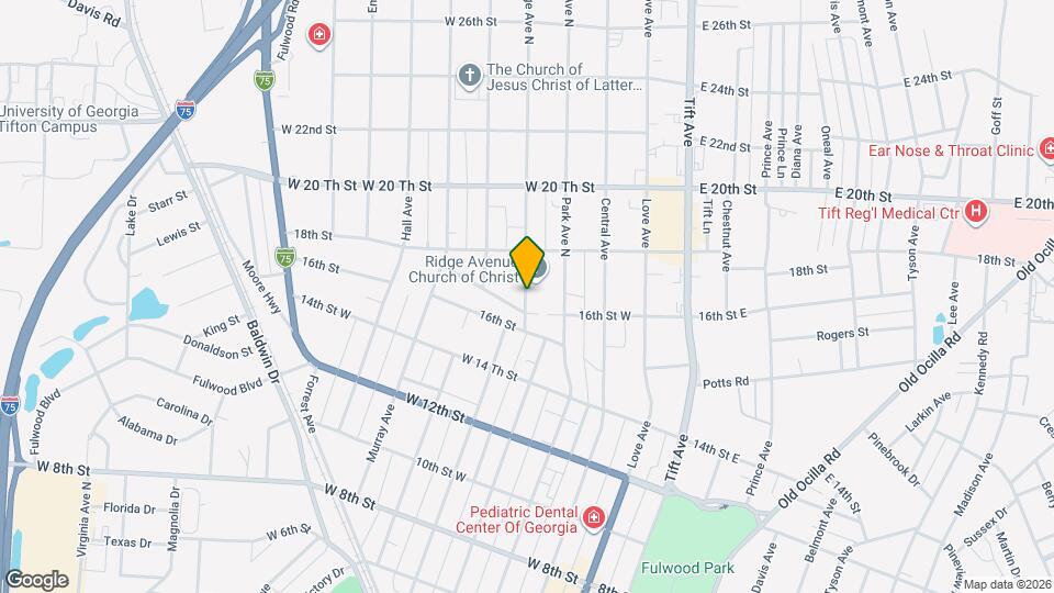 1620 Ridge Ave N Map and Location Details