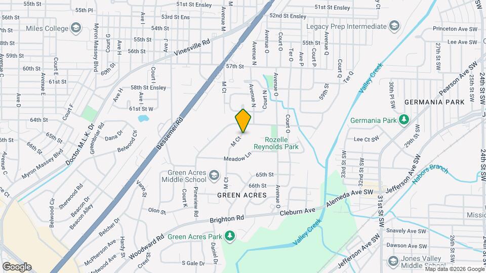 6121 Court M Map and Location Details