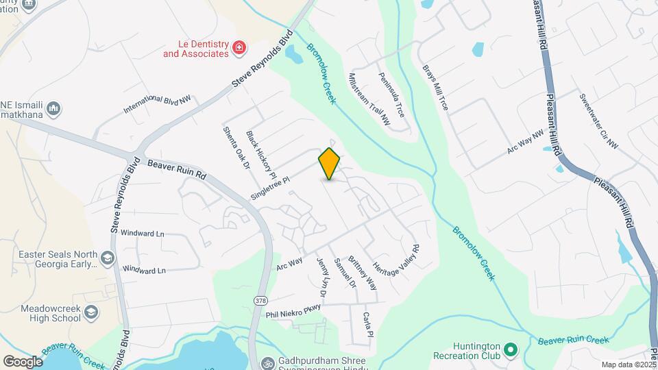 1305 Sweet Pine Dr Map and Location Details