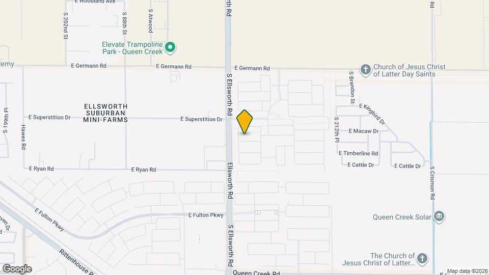 20862 E Sparrow Dr Map and Location Details