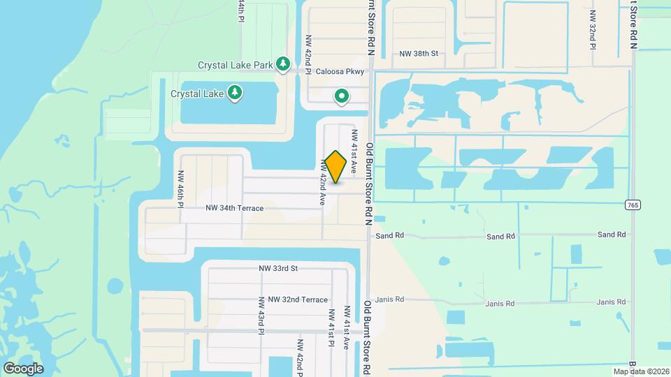 4113 NW 34th Ln Mapa y Detalles de la Ubicación