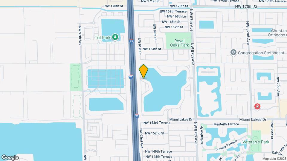 9117 NW 159th St Map and Location Details
