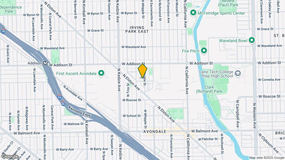 3050 W Cornelia Ave, Unit 3 Map and Location Details