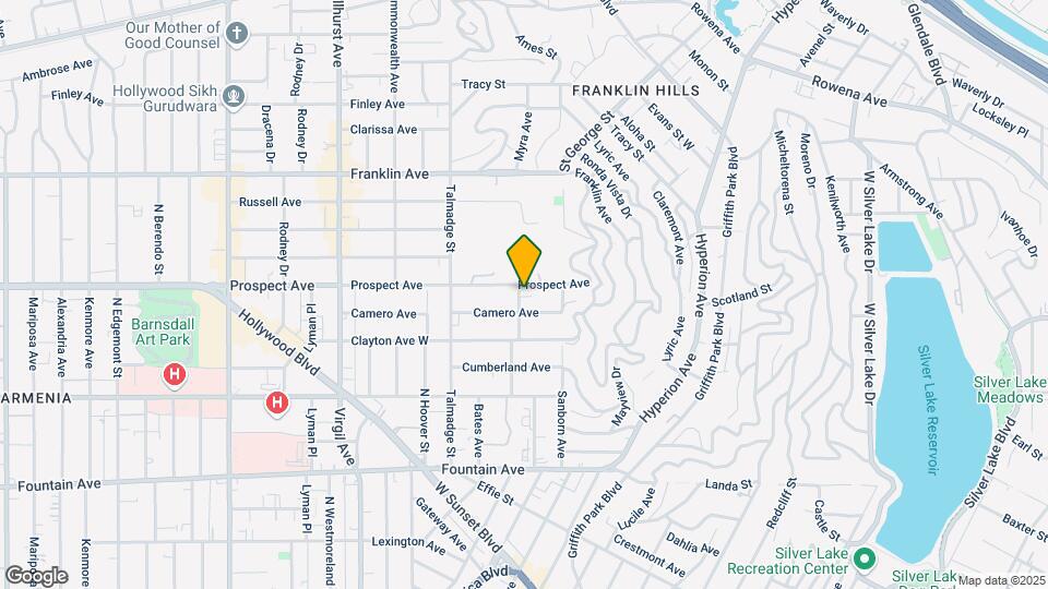 1650 Myra Ave Map and Location Details