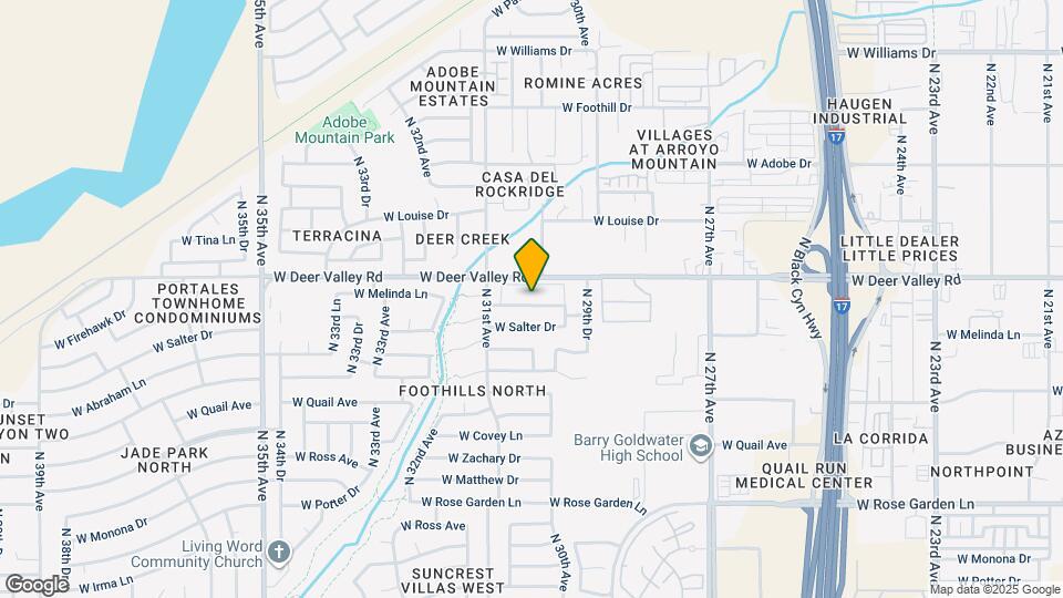 3034 W Melinda Ln Mapa y Detalles de la Ubicación