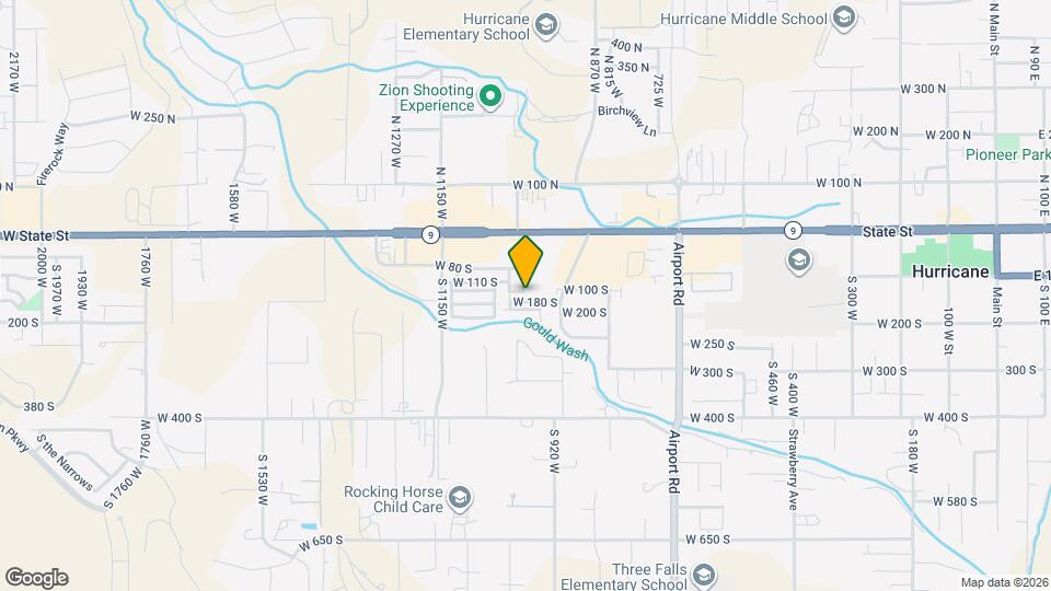 1004 W 180 S Map and Location Details